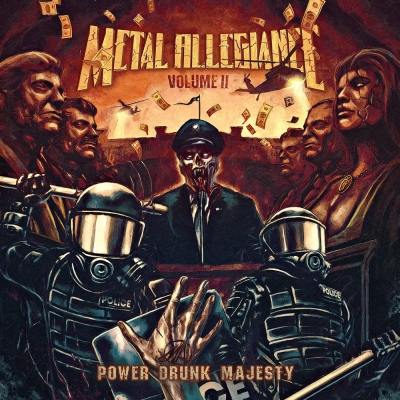 Pochette de « Voodoo Of The Godsend (feat. Max Cavalera) » de Metal Allegiance