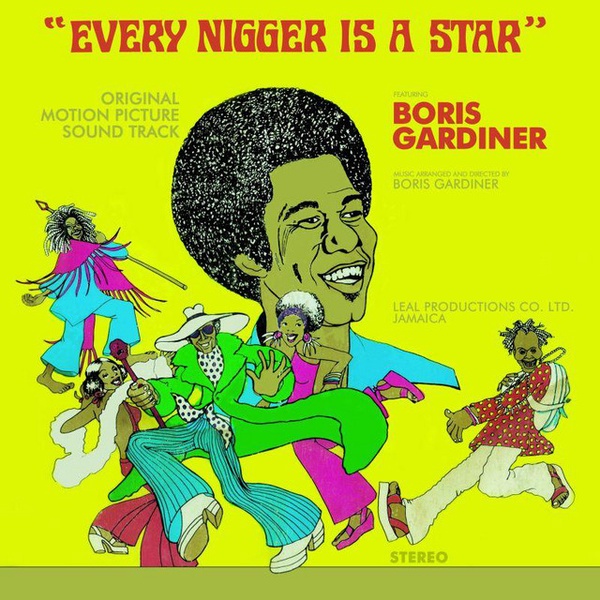 Pochette de « funky nigger » de Boris Gardiner