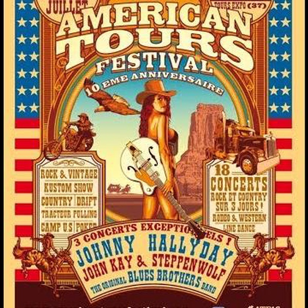 Johnny Hallyday American TOURS Festival 2016!!!Concert complet Multicam...