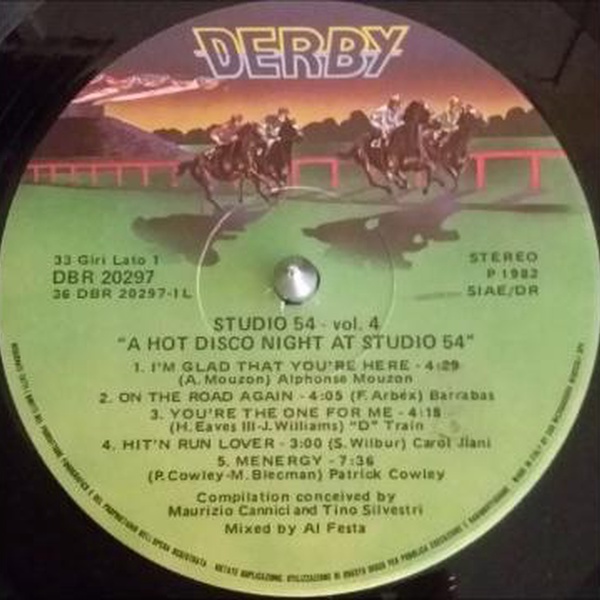 A Hot Disco Night At Studio 54 (Vol.4) - (Side A) 1982